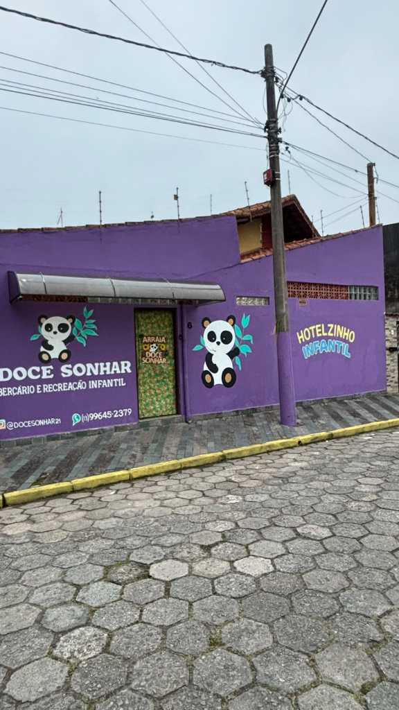 Fachada da Escolinha Doce Sonhar